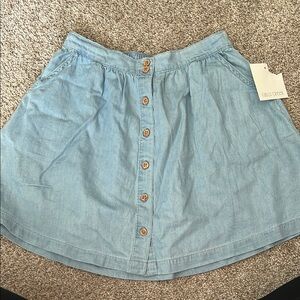 Falls Creek Blue Skirt, Size Medium 7/8.  NWT